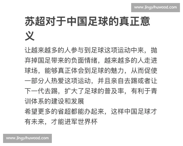 苏超神级反击教科书！4 脚传递破全场，国足该醒醒了